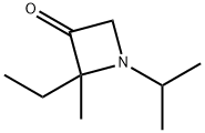 3-Azetidinone,2-ethyl-2-methyl-1-(1-methylethyl)-(9CI)|