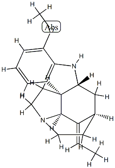 (14E)-14,19-Didehydro-12-methoxycondyfolan Structure