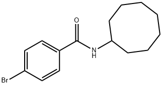 4-bromo-N-cyclooctylbenzamide,549479-19-8,结构式
