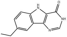 4H-Pyrimido[5,4-b]indol-4-one,8-ethyl-1,5-dihydro-(9CI) Structure