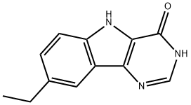 4H-Pyrimido[5,4-b]indol-4-one,8-ethyl-1,5-dihydro-(9CI) 结构式