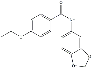 N-(1,3-benzodioxol-5-yl)-4-ethoxybenzamide,549491-49-8,结构式