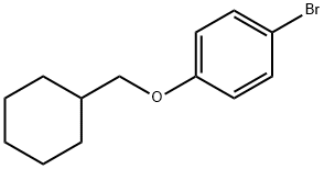 1-bromo-4-(cyclohexylmethoxy)benzene Structure