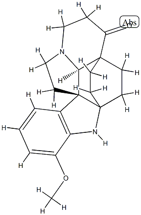 17-Methoxyaspidofractinine-6-one 结构式