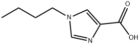 1H-Imidazole-4-carboxylicacid,1-butyl-(9CI) Structure