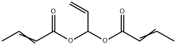 Bis(2-butenoic acid)2-propenylidene ester Structure