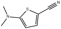 2-Thiophenecarbonitrile,5-(dimethylamino)-(9CI) 化学構造式