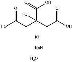 枸橼酸氢钾钠颗粒,55049-48-4,结构式