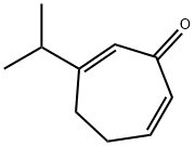 2,6-Cycloheptadien-1-one,3-(1-methylethyl)-(9CI) Structure