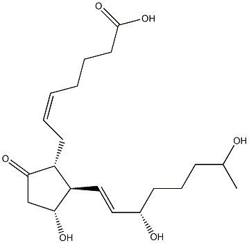 19-hydroxyprostaglandin E2 Structure