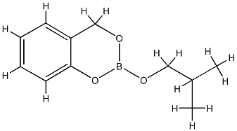 2-(2-Methylpropoxy)-4H-1,3,2-benzodioxaborin 结构式