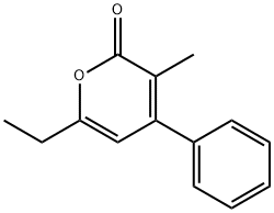 2H-Pyran-2-one,6-ethyl-3-methyl-4-phenyl-(9CI) Structure
