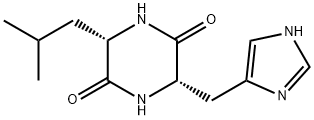 cyclo(histidyl-leucyl),55253-69-5,结构式