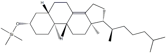 55282-50-3 3β-Trimethylsilyloxy-5α-cholest-8(14)-ene