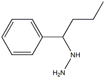 (1-phenylbutyl)hydrazine 化学構造式