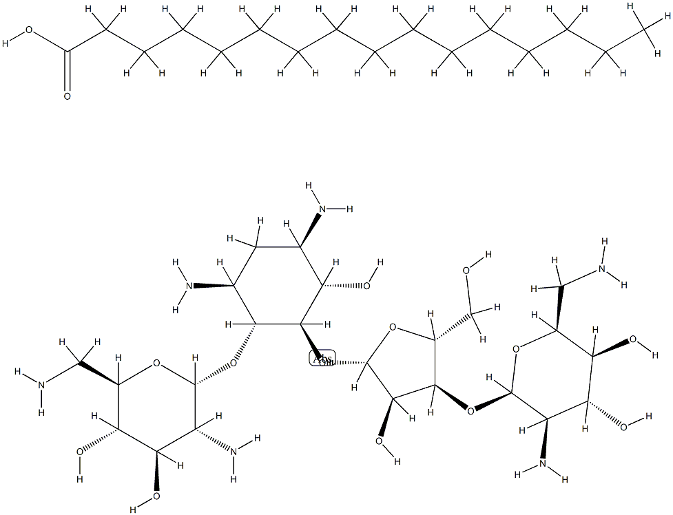 Neomycin, hexadecanoate Struktur