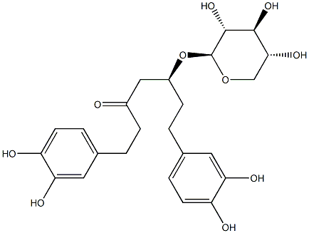 55303-93-0 (S)-1,7-ビス(3,4-ジヒドロキシフェニル)-5-(β-D-キシロピラノシルオキシ)-3-ヘプタノン