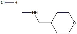 N-甲基-1-(四氢-2H-吡喃-4-基)甲胺盐酸, 554420-73-4, 结构式