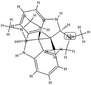 蠟梅鹼 结构式