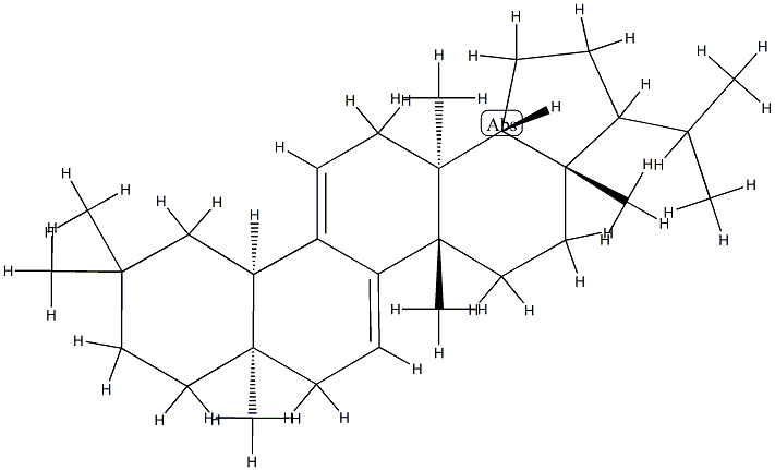 (3ξ,5α)-A:D-Neooleana-12,14-diene 结构式