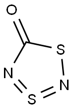 1-Thia-3-thia(IV)-2,4-diazacyclopenta-2,3-diene-5-one,55590-17-5,结构式