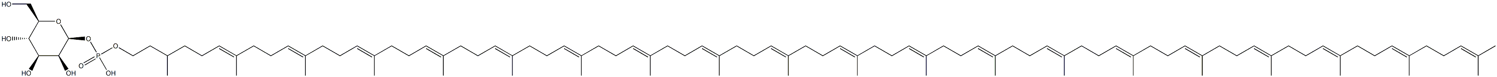 Dolichol Monophosphate Mannose,55598-56-6,结构式