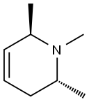 Pyridine, 1,2,3,6-tetrahydro-1,2,6-trimethyl-, (2R,6R)-rel- (9CI) Structure