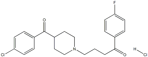 クロロペロン塩酸塩 化学構造式