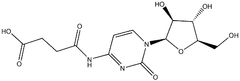 N(4)-succinyl-1-beta-D-arabinofuranosylcytosine Structure