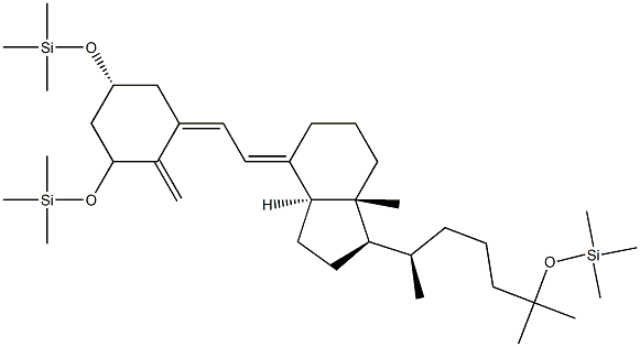 [[(5Z,7E)-9,10-Secocholesta-5,7,10(19)-triene-1,3β,25-triyl]tris(oxy)]tris(trimethylsilane)|