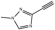 3-乙炔基-1-甲基-1H-1,2,4-三唑,55847-47-7,结构式