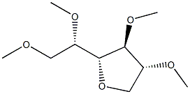 3,6-Anhydro-1-O,2-O,4-O,5-O-tetramethyl-D-galactitol 结构式