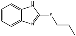 1H-Benzimidazole,2-(propylthio)-(9CI) Struktur