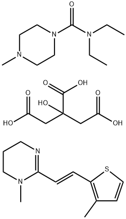 Banminth D 化学構造式