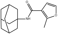 3-Furancarboxamide,2-methyl-N-tricyclo[3.3.1.13,7]dec-1-yl-(9CI),560074-64-8,结构式