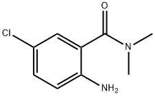 2-氨基-5-氯-N,N-二甲基苯甲酰胺,56042-83-2,结构式