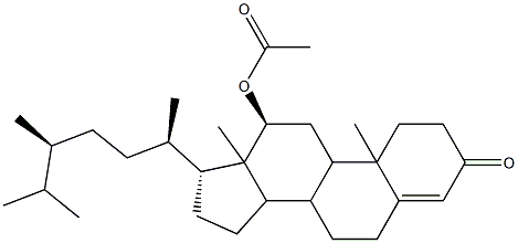 12α-Acetyloxyergost-4-en-3-one|