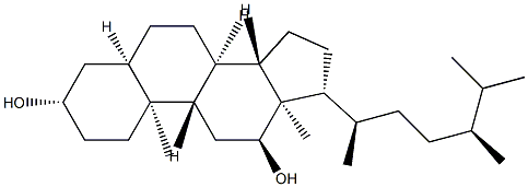 5β-Ergostane-3β,12α-diol|