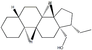 5α-Pregnan-18-ol Structure