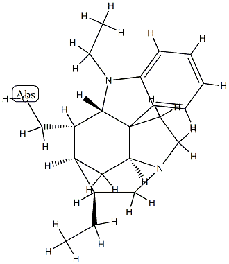 (16α)-1-エチルクラン-17-オール 化学構造式