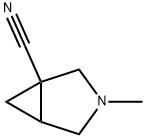 3-Azabicyclo[3.1.0]hexane-1-carbonitrile,3-methyl-(9CI) Structure
