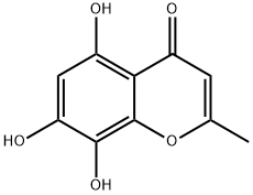 4H-1-Benzopyran-4-one,5,7,8-trihydroxy-2-methyl-(9CI) Structure