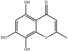 4H-1-Benzopyran-4-one,5,7,8-trihydroxy-2-methyl-(9CI) 结构式