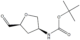 D-threo-Pentose, 2,5-anhydro-3,4-dideoxy-4-[[(1,1- Structure