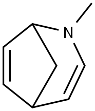 2-Azabicyclo[3.2.1]octa-3,6-diene,2-methyl-(9CI) 结构式