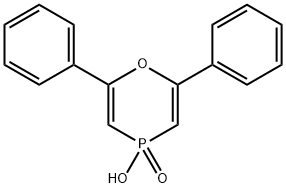 4-OXO-2,6-DIPHENYL-4H-4LAMBDA*5*-[1,4]OXAPHOSPHININ-4-OL Struktur