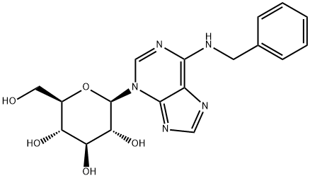 N6-BENZYLADENINE-3-GLUCOSIDE (BA3G) Structure