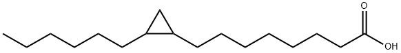 9,10-methylenehexadecanoic acid, 5618-00-8, 结构式