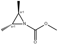 1-Aziridinecarboxylic acid, 2,3-dimethyl-, methyl ester, (2R,3R)-rel- (9CI)|