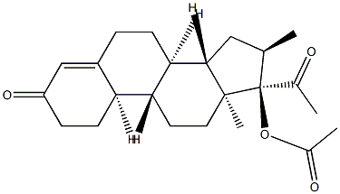 19-Nor-3,20-dioxo-16α-methylpregn-4-en-17-ol acetate|